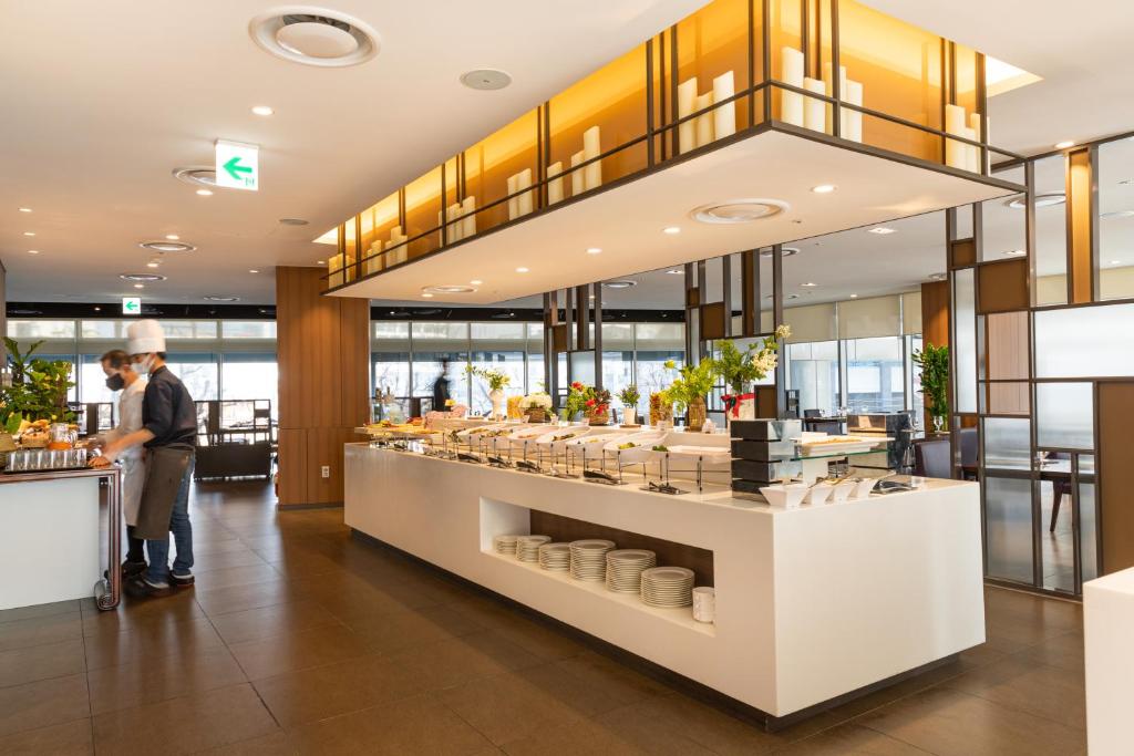 五星级酒店自助餐台